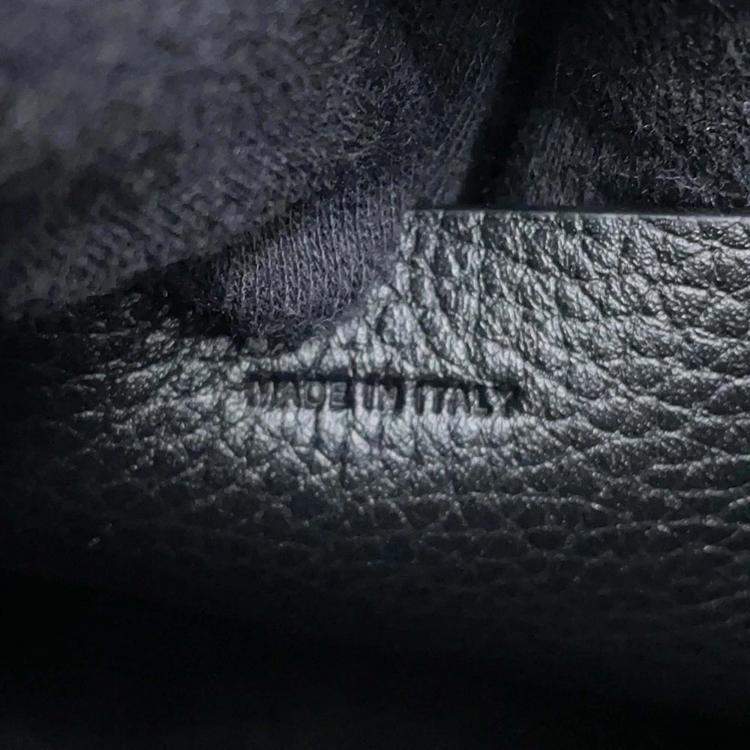 Pre Owned Valentino Garavani Rockstudded Tote Bag Black Leather