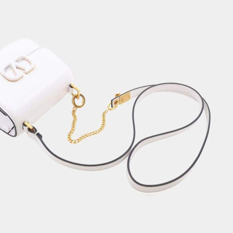 Pre Owned Valentino Micro Calfskin VSling Flap Bag