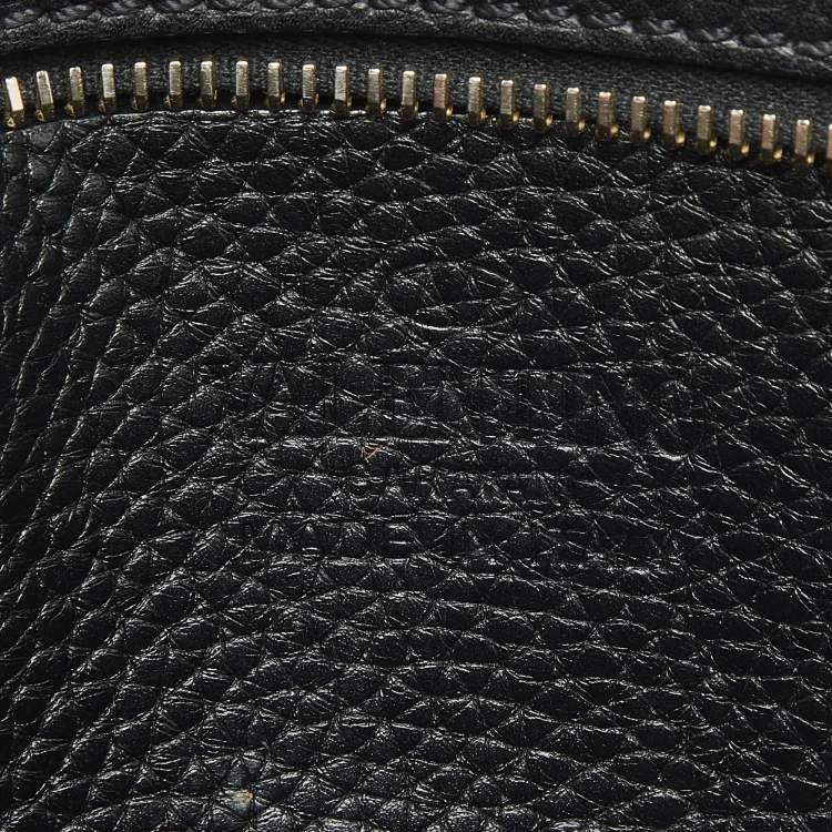 Pre Owned Valentino Black Leather Rockstud Camera Crossbody Bag