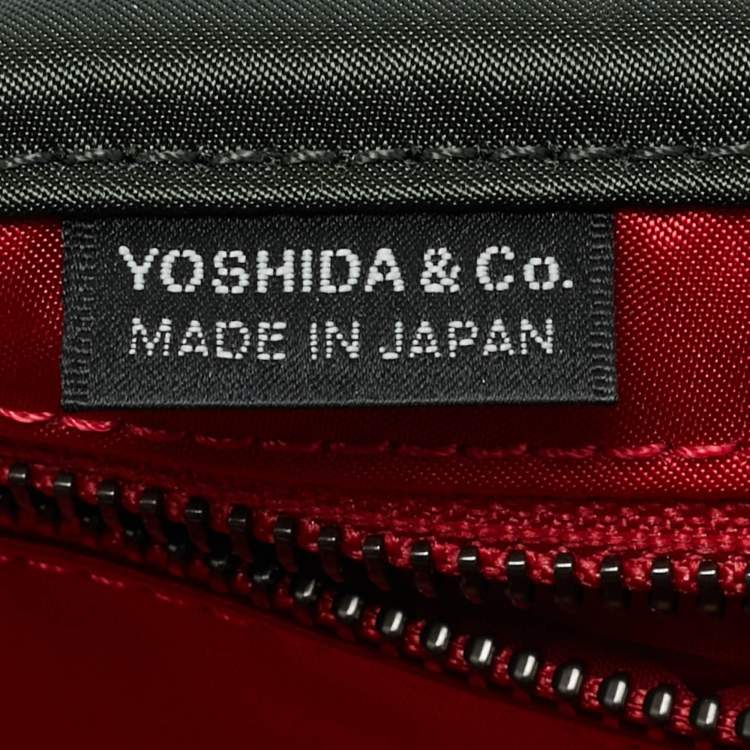 Pre Owned Valentino x Porter Dark Green Nylon Loco Shoulder Bag