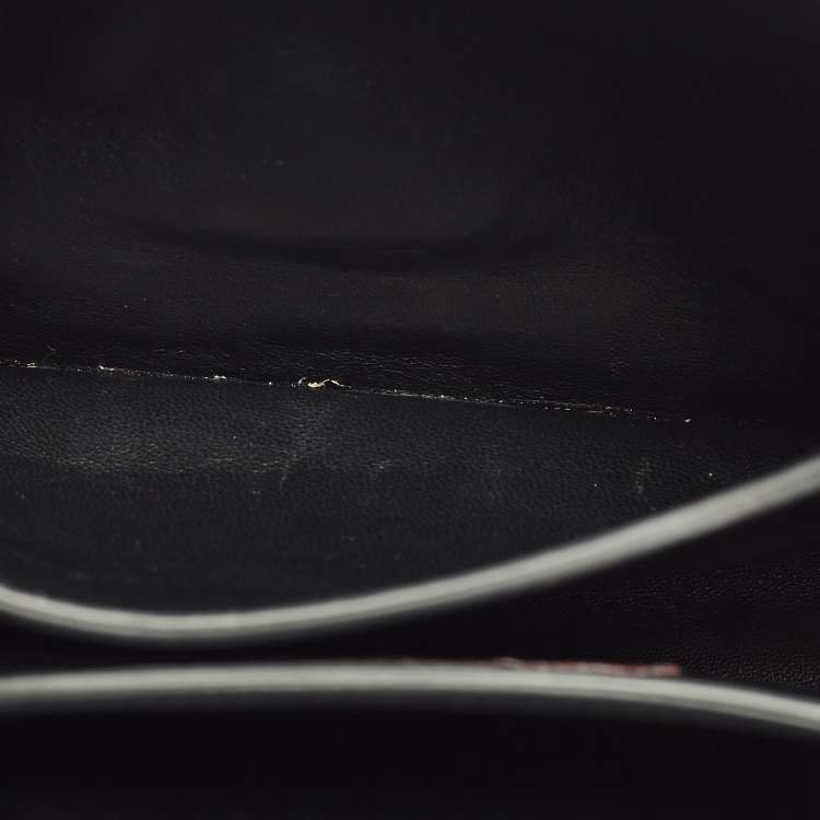 Pre Owned Valentino B-Rockstud Black/White Leather Shoulder Bag