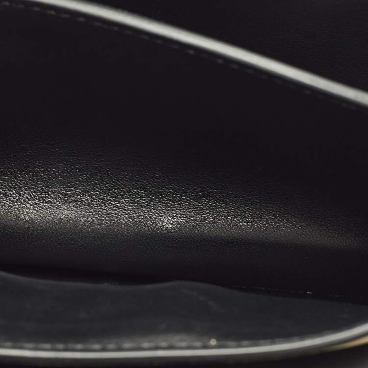 Pre Owned Valentino B-Rockstud Black/White Leather Shoulder Bag