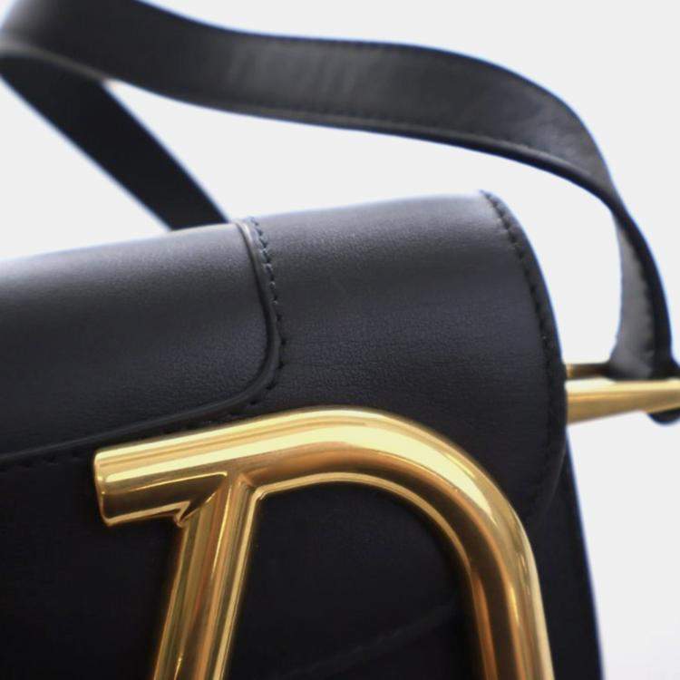 Pre Owned Valentino Small Calfskin Loco Shoulder Bag