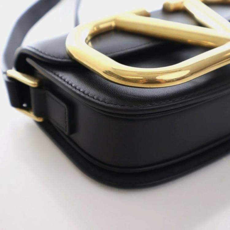 Pre Owned Valentino Small Calfskin Loco Shoulder Bag