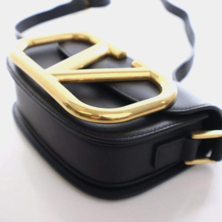 Pre Owned Valentino Small Calfskin Loco Shoulder Bag