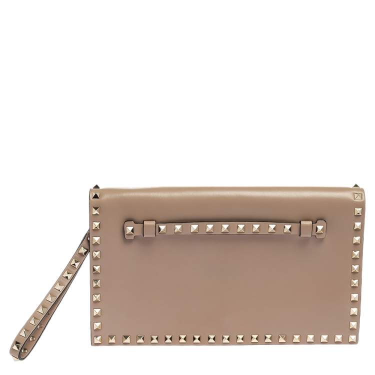 valentino beige clutch