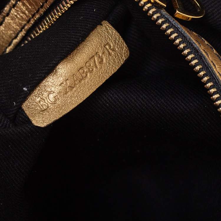 Pre Owned Valentino Metallic Multicolor Spiral Patch Leather and Snakeskin Embossed Nuage Bow Tote