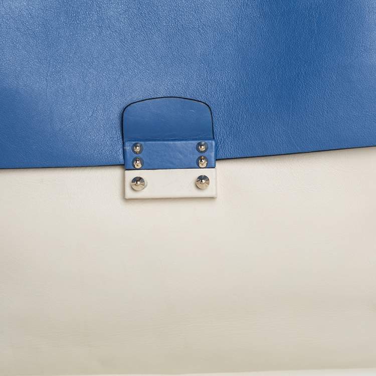 Pre Owned Valentino Tricolor Leather Mime Bag