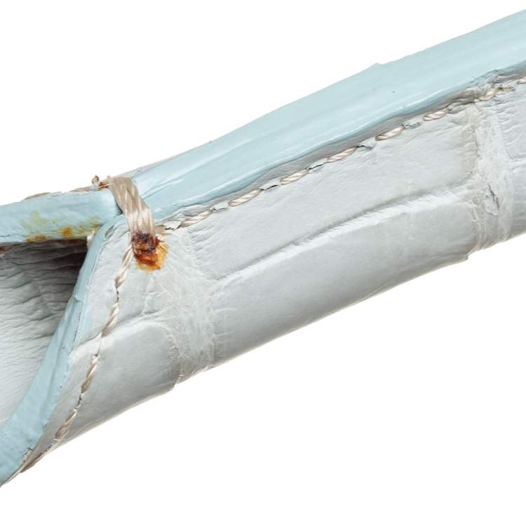 Pre Owned Valentino Multicolor Butterfly Print Canvas and Croc Embossed Leather Hobo