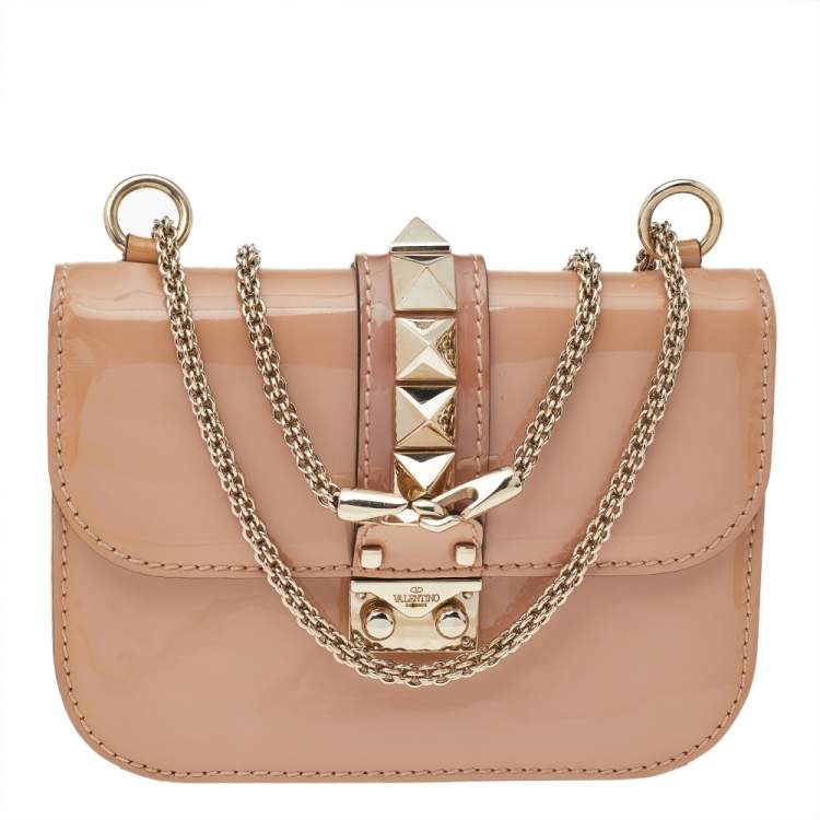 beige valentino shoulder bag