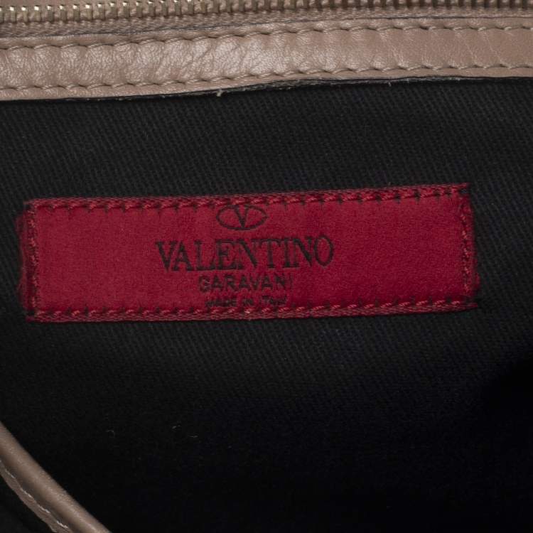 Pre Owned Valentino Multicolor Python and Leather Aphrodite Bow Top Handle Bag