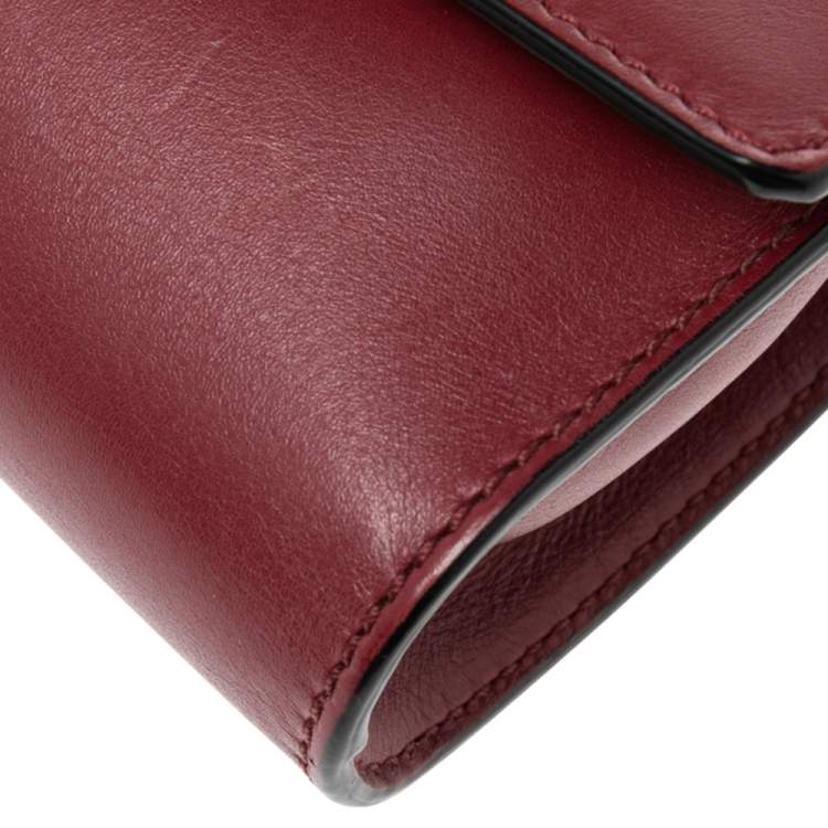 مملوكة مسبقًا Valentino Red Leather Joylock Shoulder Bag