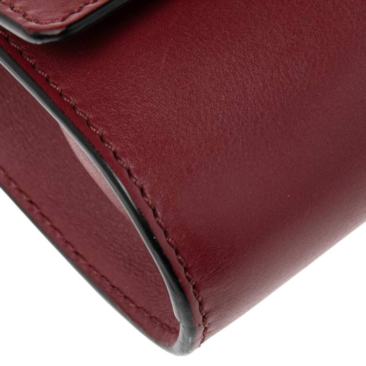 مملوكة مسبقًا Valentino Red Leather Joylock Shoulder Bag