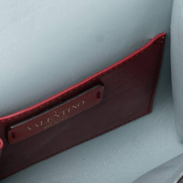 مملوكة مسبقًا Valentino Red Leather Joylock Shoulder Bag