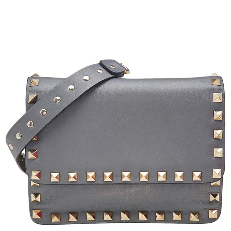 valentino grey shoulder bag