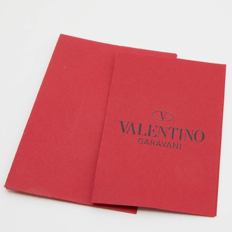 Pre Owned Valentino Brown Leather Va Va Voom Tote