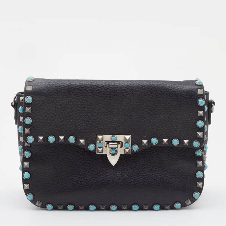 Valentino rockstud best sale rolling bag