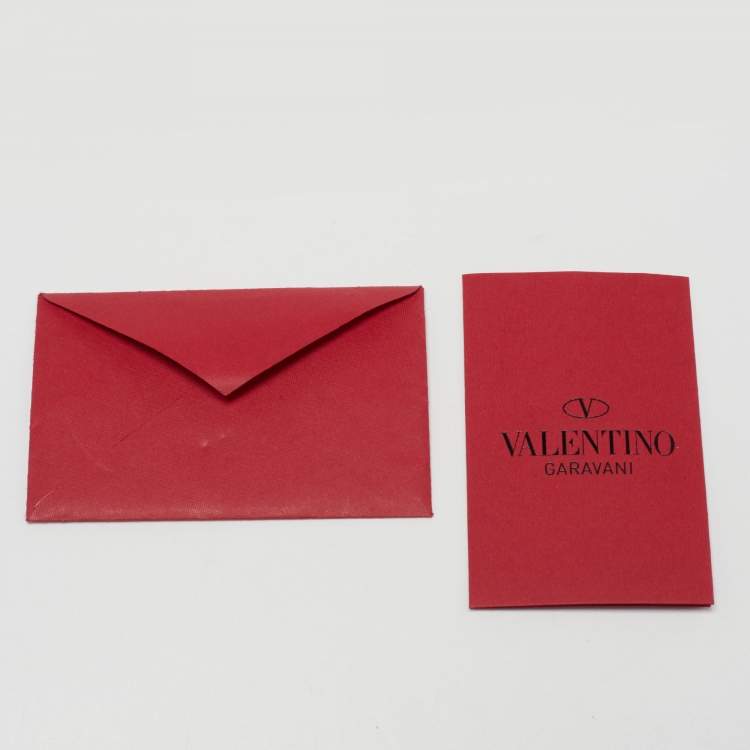 Pre Owned Valentino Blue Grain Leather Medium Rockstud Flap Shoulder Bag