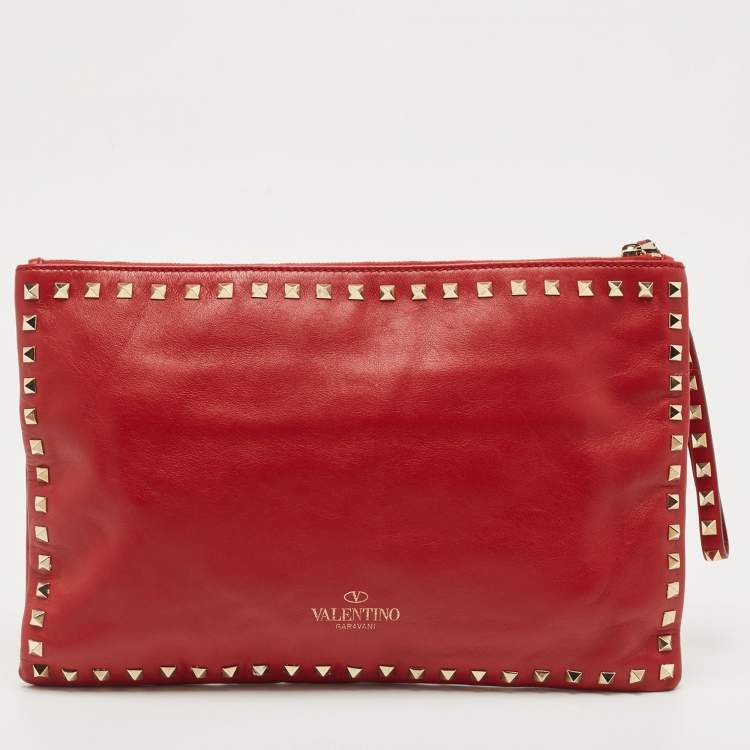 Red Valentino Transparent Pouch In Pink | ModeSens