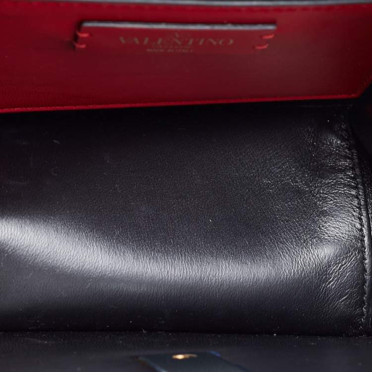 Pre Owned Valentino Green Leather VSling Shoulder Bag