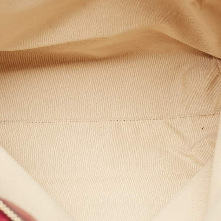 Pre Owned Valentino Multicolor V Print Canvas and Leather Shopper Tote