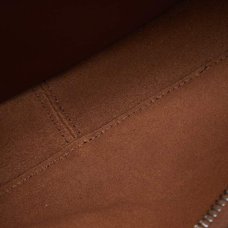 Pre Owned Valentino Brown Leather VLTN Belt Bag