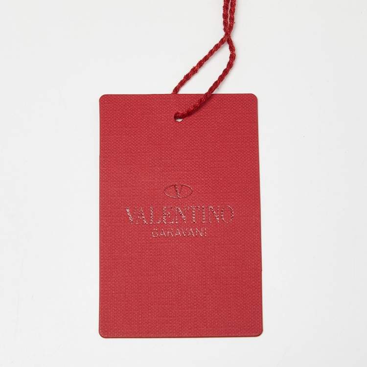 مملوكة مسبقًا Valentino Beige Leather Small VSling Top Handle Bag