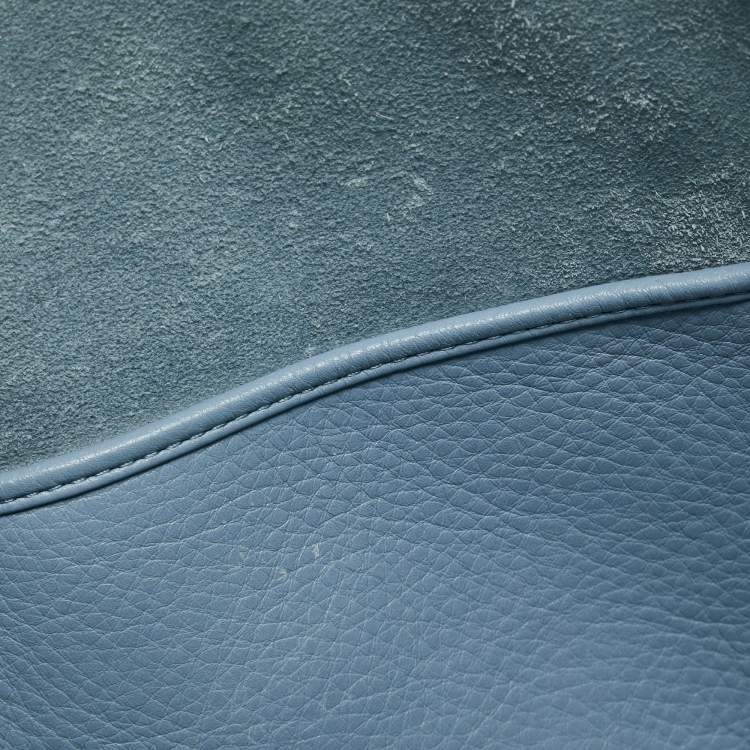 مملوكة مسبقًا Valentino Light Blue Leather Rockstud Tote