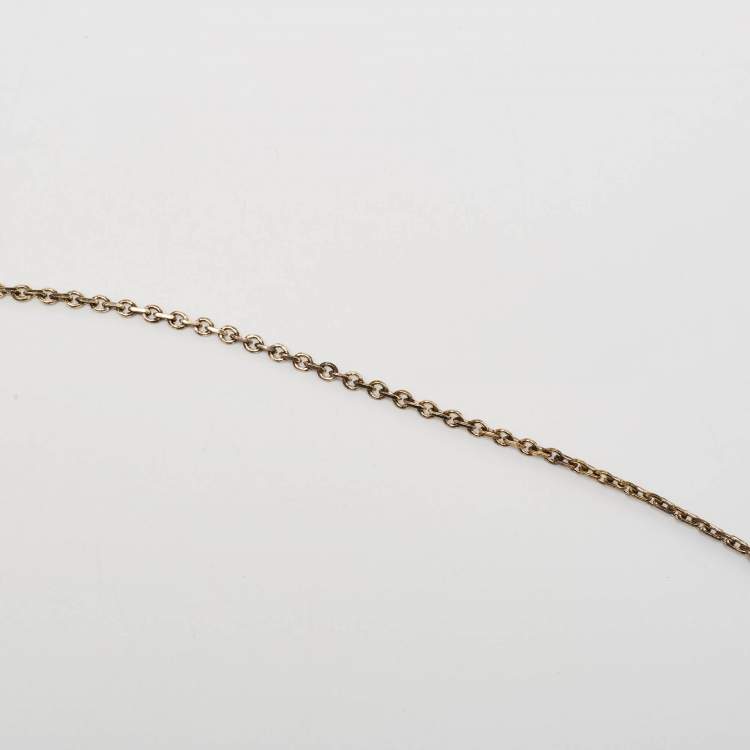 Pre Owned Valentino Black Leather Flap Chain Clutch