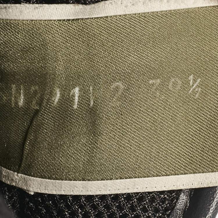 Pre Owned Valentino Multicolor Camouflage Suede and Leather Rockrunner Sneakers Size 39.5