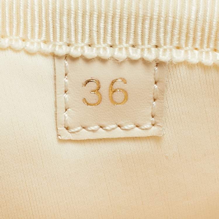 Pre Owned Valentino 03 Rose Edition Atelier Size 36 White Rubber Rain Boots