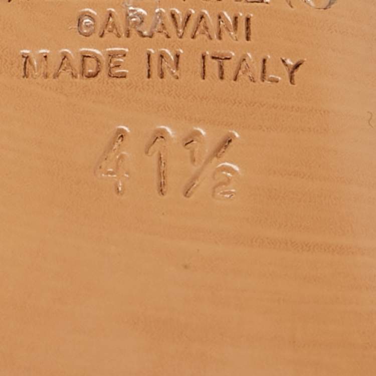 Pre Owned Valentino Rockstud Spike Size 41.5 Black Leather Pumps