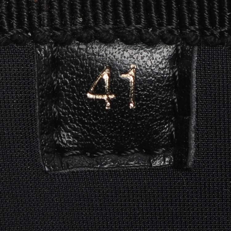 مملوكة مسبقًا Valentino 03 Rose Edition Atelier Size 41 Black Rubber Mid Calf Boots