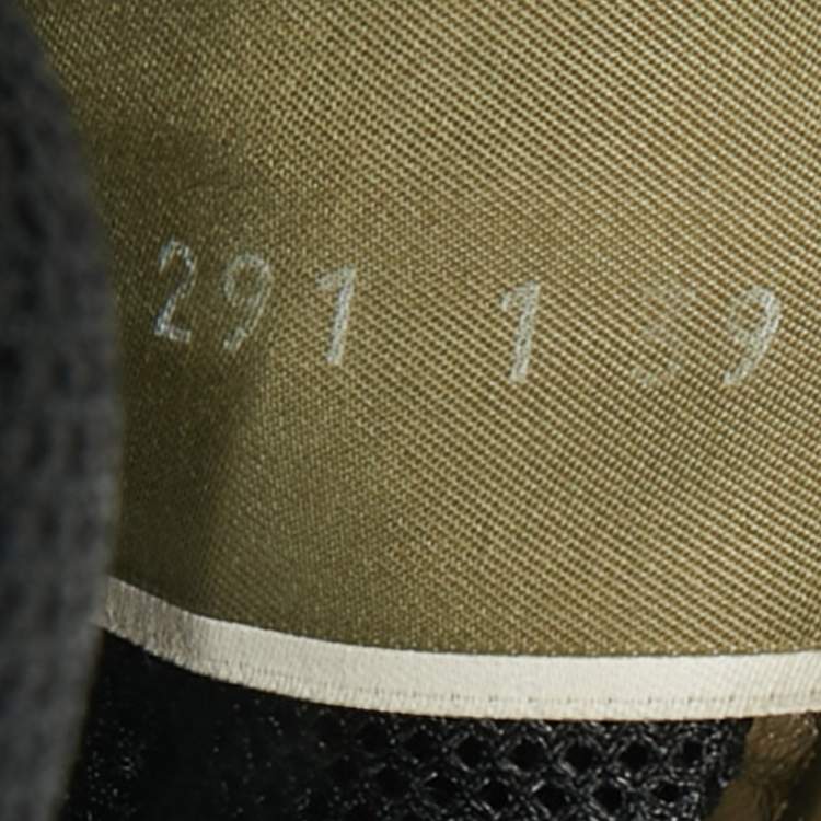 Pre Owned Valentino Rockstud Size 39 Multicolor Lace, Leather and Suede Low Top Sneakers