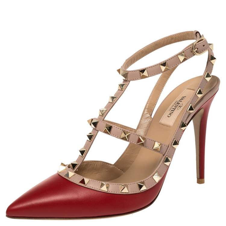 valentino sandals beige