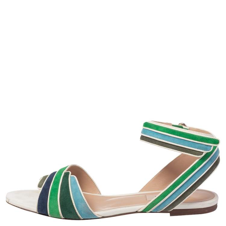 Valentino 2025 rainbow sandals