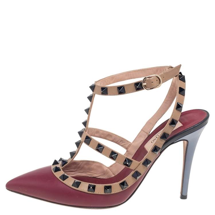 Valentino deals maroon rockstud