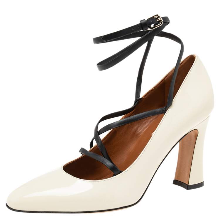 valentino lace up pumps