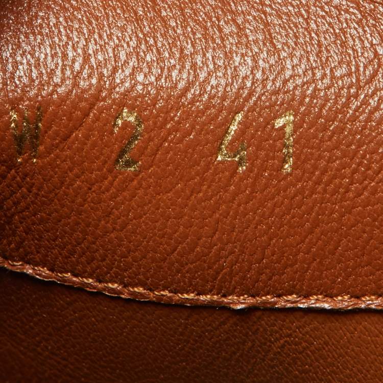 Pre Owned Valentino Brown Leather Rockstud Wedge Ankle Boots Size 41