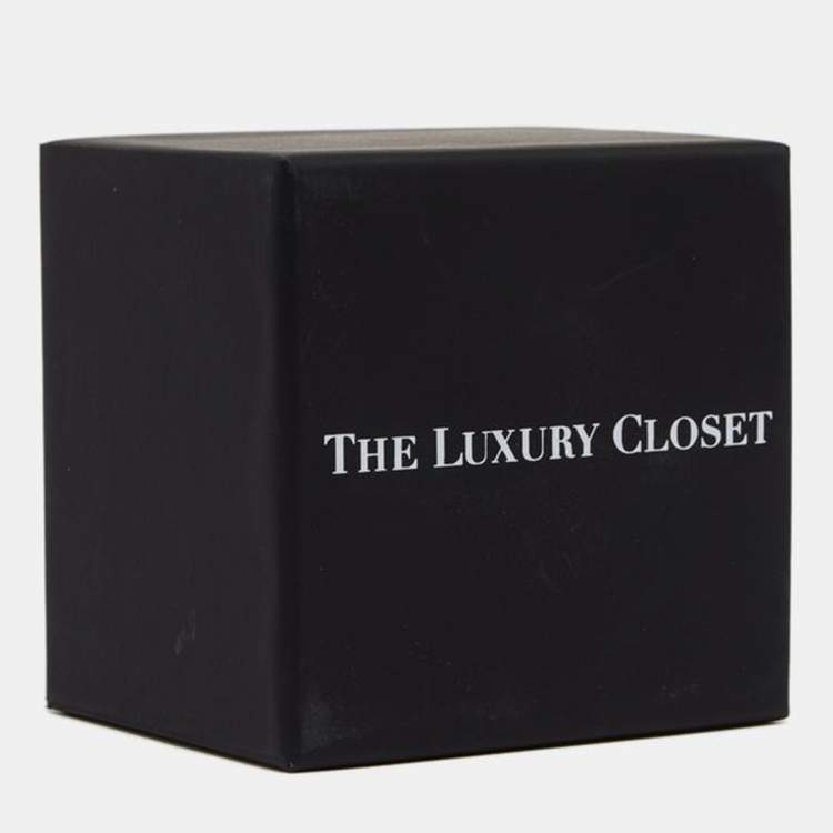 Pre Owned Valentino Silver Yellow Gold Plated Histoire Women's Wristwatch 37 mm