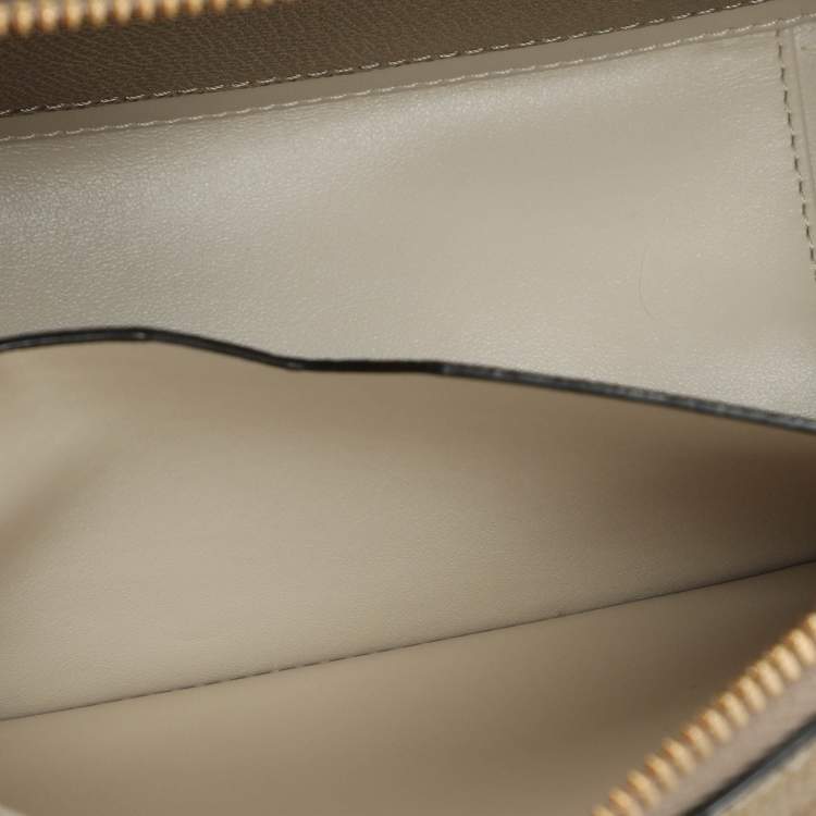 Pre Owned Valextra Beige Leather Top Handle Bag