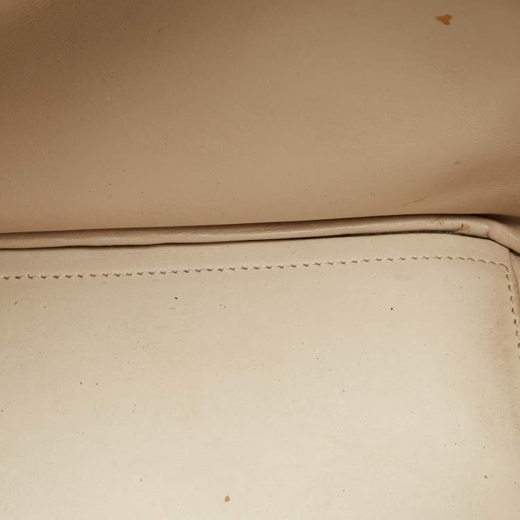 Pre Owned Valextra Black Leather Top Handle Bag