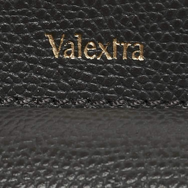 Pre Owned حقيبة فالاكسترا جلد رمادي ميكرو بريرا يد علوية