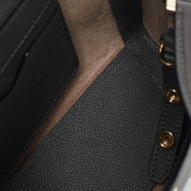 Pre Owned حقيبة فالاكسترا جلد رمادي ميكرو بريرا يد علوية