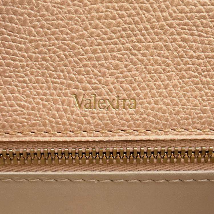مملوكة مسبقًا Valextra Idide 2Way Handbag Beige Leather Size Medium