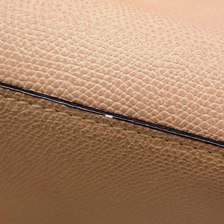 مملوكة مسبقًا Valextra Idide 2Way Handbag Beige Leather Size Medium