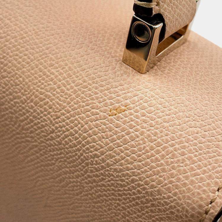 مملوكة مسبقًا Valextra Idide 2Way Handbag Beige Leather Size Medium