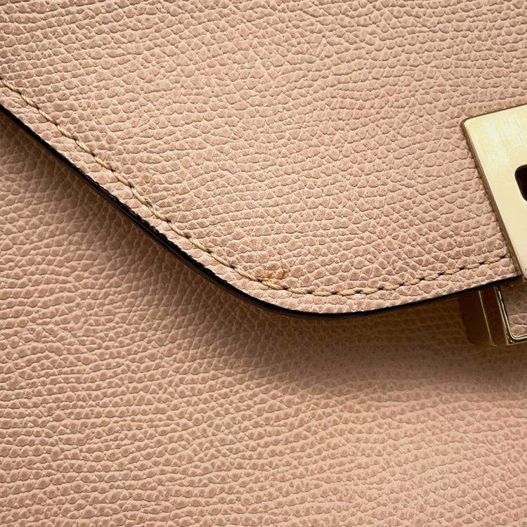 مملوكة مسبقًا Valextra Idide 2Way Handbag Beige Leather Size Medium