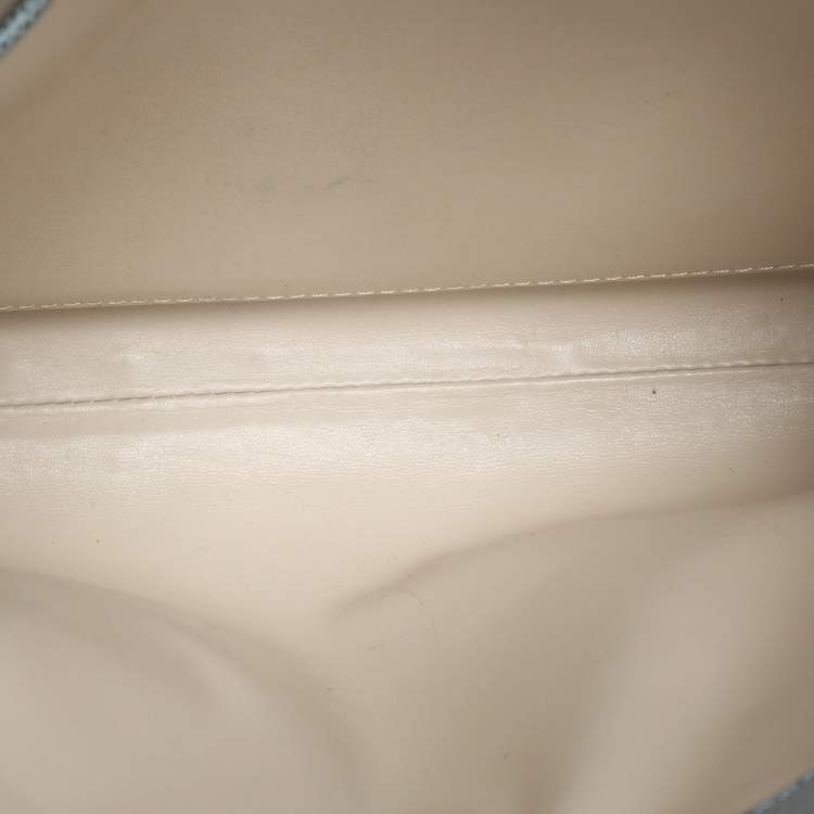 Pre Owned Valextra Brera Azur Leather Crossbody Bags