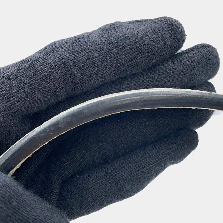 Pre Owned Valextra Valextra Idide 2Way Handbag Light Gray Leather Size Large